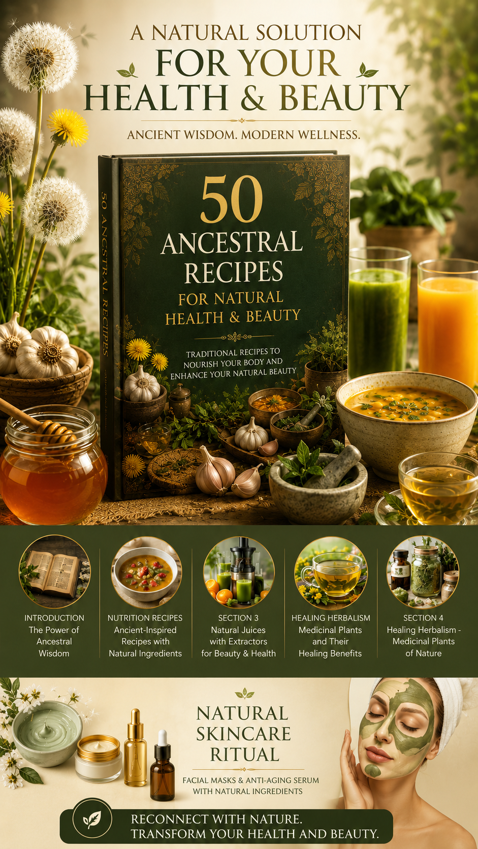 50 Natural Recipes for a Healthier Life